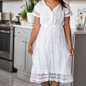 White Lace Dress